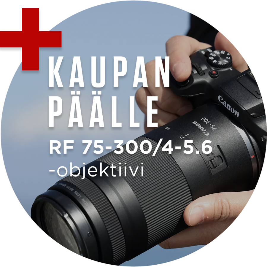 Canon EOS R7 + RF-S 18-150mm IS STM -järjestelmäkamera Canon EOS R7 + RF-S 18-150mm IS STM -järjestelmäkamera