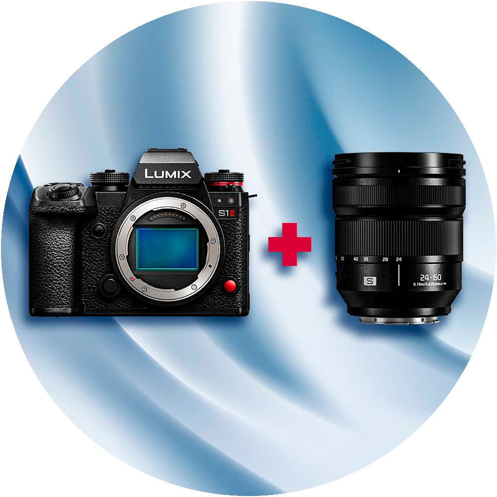 Panasonic Lumix S1R II + SmallRig 4906 DMW-BLK22 + Lexar CFexpress Type B 128GB