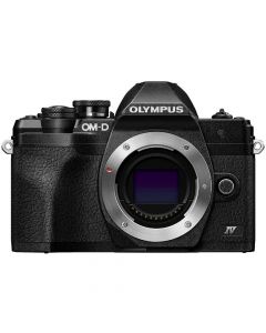 Olympus OM-D E-M10 Mark IV -järjestelmäkamera, musta