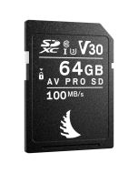Angelbird SDXC AV PRO V30 UHS-I 64GB 100MB/s -muistikortti