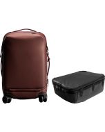 Peak Design Roller Pro Carry-On + Camera Cube V2 X-Large, eclipse
