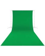 Westcott Wrinkle-Resistant Backdrop -kuvaustausta 2.7 x 6.1m, Green Screen