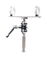 Nanlite PavoTube Holder with Swivel Ball Joint and 5/8 Baby Pin