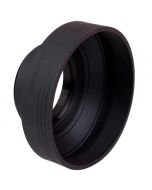 Caruba Rubbered Sun Hood 3in1 -vastavalosuoja, 49mm