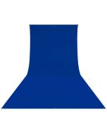 Westcott Wrinkle-Resistant Backdrop -kuvaustausta 2.7 x 6.1m, Chroma-Key Blue