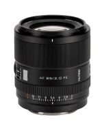 Viltrox AF 85mm f/2 EVO -objektiivi, Sony FE