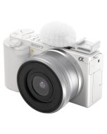 SmallRig 4734 Cold Shoe Adapter with Furry Windscreen, white (Sony ZV series)