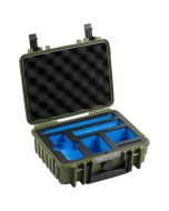 B&W Outdoor Case Type 1000, pronssinvihreä (Insta360 X4 / X5)