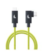 Angelbird USB-C 4.0 Solid Flex Cable Right Angle 2m, lime
