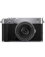 Fujifilm X-E5 + XF 23mm f/2.8 -järjestelmäkamera, hopea