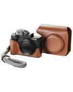 SmallRig 5385 Leather Case Kit, brown(Canon PowerShot V1)