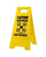 Caruba Drone Warning Sign -varoituskyltti