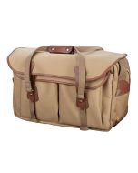 Billingham 555 MKII -kameralaukku, khaki canvas/tan