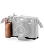 Tilta Mounting Baseplate With Wooden Grip, musta (Fujifilm X100VI)