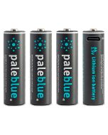 Pale Blue AA -ladattavat USB-C akkuparistot 1.5V, 4kpl