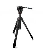 Manfrotto ONE Hybrid Aluminum Tripod + 500X Fluid Head -jalustapaketti