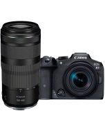 Canon EOS R7 + RF-S 18-150mm IS STM + RF 100-400mm IS USM -järjestelmäkamera
