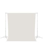 Caruba Wrinkle Resistant Backdrop -kuvaustausta 2.6x3m, valkoinen