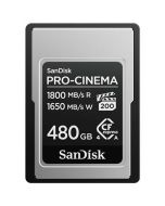 SanDisk Pro-Cinema CFexpress Type A 480GB -muistikortti