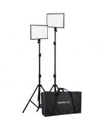 Nanlite 2x LumiPad 25 LED Light Kit -valaisusetti