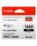 Canon PFI-1000 MBK -mustekasetti, mattamusta
