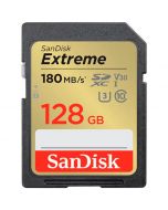 SanDisk Extreme SDXC V30 128GB 180MB/s -muistikortti