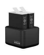 GoPro Dual Battery Charger -laturi + 2 x Enduro Battery -akku (Hero 9/10/11/12)