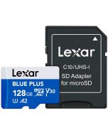 Lexar microSDXC Blue Plus 128GB 170MB/s -muistikortti