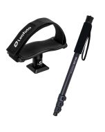 Slik Monopod 350 -jalusta + Leofoto BC-04 -kiikarikiinnike