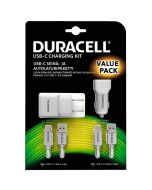 Duracell USB-C seinä- ja autolaturipaketti
