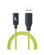 Angelbird USB-A - USB-C 3.2 Solid Flex Cable 32cm, lime