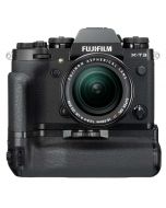 Fujifilm X-T3 + XF 18-55mm f/2.8-4 R LM OIS + VG-XT3 -järjestelmäkamera, musta