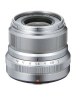 Fujinon XF 23mm f/2 R WR -objektiivi, hopea