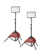Godox LEDP260C Duo LED-valo + LS-3 Tripod -jalusta Kit