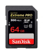 Sandisk Extreme Pro SDXC 64GB 300MB/s UHS-II -muistikortti