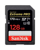 SanDisk Extreme Pro SDXC V30 128GB 170MB/s -muistikortti
