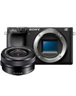 Sony A6400 + 16-50mm f/3.5-5.6 PZ OSS -järjestelmäkamera