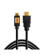 Tether Tools TetherPro HDMI Mini to HDMI 4.6m -kaapeli, musta