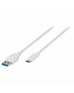 Vivanco USB-C / USB 3.1 A kaapeli, 1m