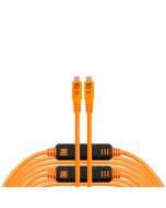 Tether Tools TetherPro Optima 10G USB-C - USB-C -kaapeli 9.4m, oranssi
