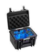 B&W Outdoor Cases Type 2000 -laukku, musta (DJI Mini 5 Pro)
