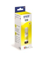 Epson 106 EcoTank Yellow -mustepullo