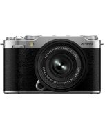 Fujifilm X-M5 + XC 15-45mm f/3.5-5.6 OIS PZ -järjestelmäkamera, hopea