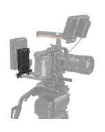 SmallRig 3498 V-Mount Battery Adapter Plate (Basic Version) with Dual Rod Clamp