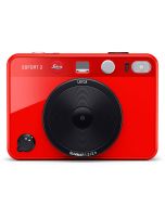 Leica Sofort 2 -pikakamera, punainen