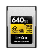 Lexar CFexpress 4.0 Type A Professional Gold 640GB 1800MB/s -muistikortti
