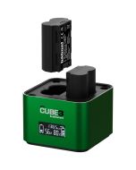 Hähnel ProCube 3 Twin Charger -tuplalaturi, Fujifilm