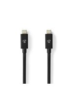 Nedis USB4 -kaapeli, 2m (USB-C - USB-C)