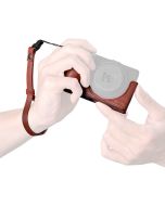 SmallRig 5678 Leather Case Kit, punainen (Ricoh GR IV / III -sarja)