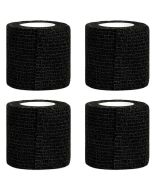 Caruba Camouflage Wrap Tape 4-Pack, musta